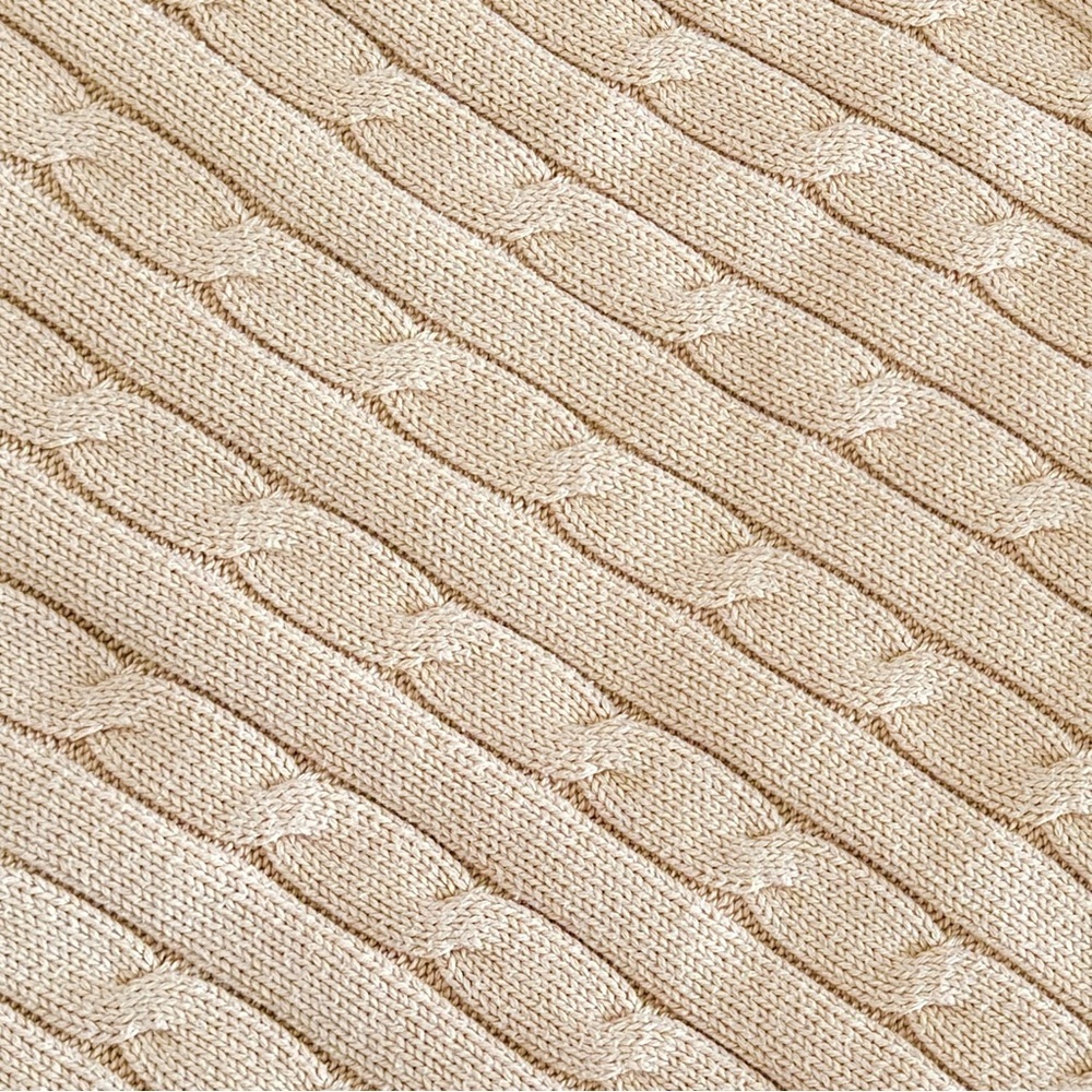Polo Ralph Lauren Cable-Knit Cotton Crewneck Sweater - Picture 14 of 14